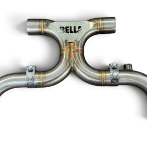 Bella's Outlaw XL-Pipe for Triumph Bobber Euro 5 (3 oxygen sensors)